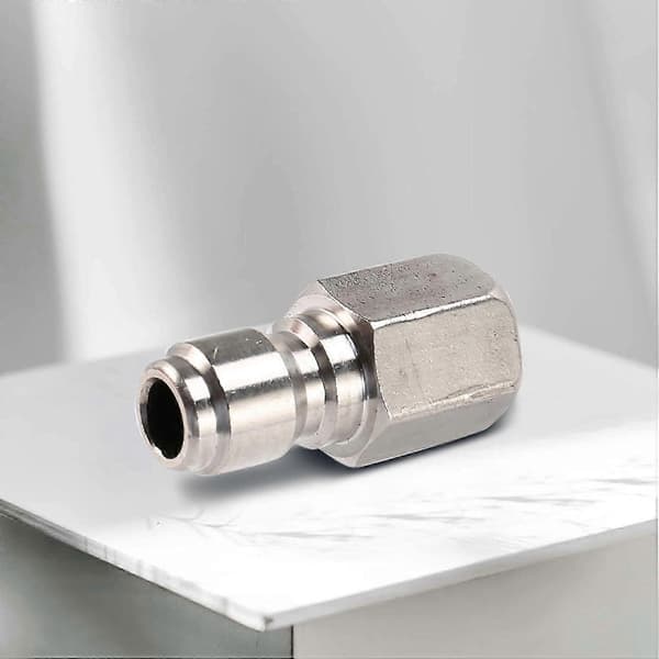 Pressure Washer Dual Injector Kit 3/8 Inch Quick Connect 4000 PSI Downstream Injector Accessory White  Gold