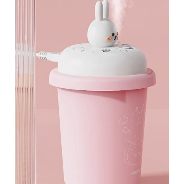 USB Mini Milk Tea Cup Aroma luftfuktare för bil, kontor och hem