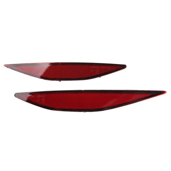 2 stk. bagkofangerreflektor LED-lys 5G0945105 rød linse erstatning til Mk7 2012-2020