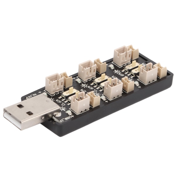 LiPo batteri USB 6 uavhengige utganger 3,7V/4,35V smart ladeverktøy for RC modellleketøy