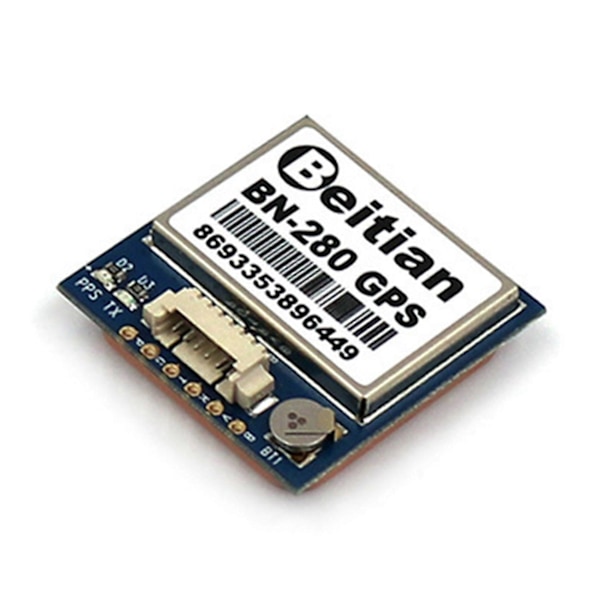 GPS-moduuli BN280 GPS+GLONASS BeiDou 5V TTL-taso RC-pitkille matkoille