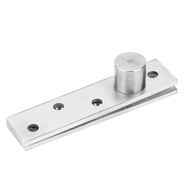 2 STK Rustfrit Stål 360 Graders Roterende Hængsel Top Bund Pivot Hængsel Hardware Dele Excentrisk Aksel
