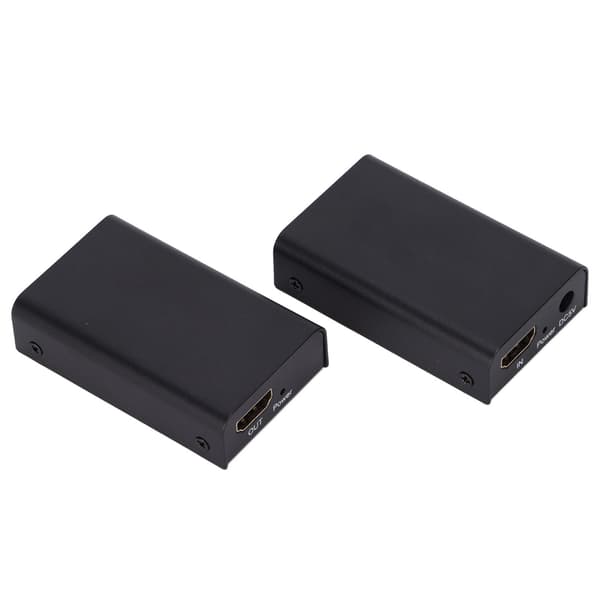 HD Multimedia Interface Extender 1080P Cat6 Cat7 RJ45 PC Television Converter med EDID Copy 100‑240VEU Stik