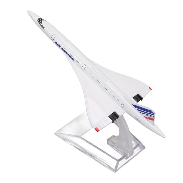 Meget Realistisk Støbt Flymodel - 15,5 cm Længde