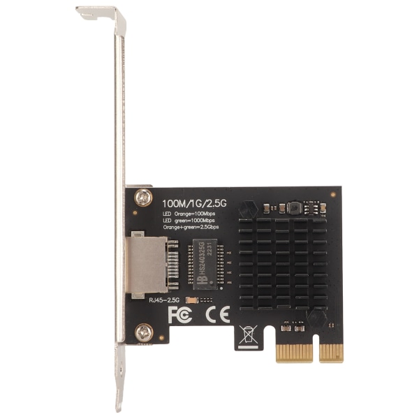 PCIe Ethernet-kort 10 100 1000 2,5 Gbps RJ45-port Wake On LAN Flow Control Gigabit Ethernet-kort for desktop-chassis