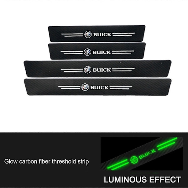 Biltillbehör - Repskydd för Tröskelskydd Modern4pcs