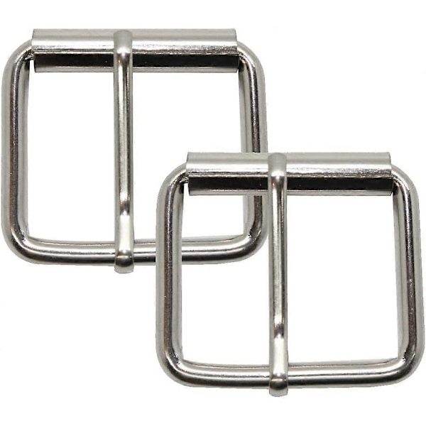 50mm Metalliset neliösoljet kenkiin, laukkuihin ja asusteisiin, nahan käsittelyyn, vyöhön - Kestävät, kevyet - 2 kpl