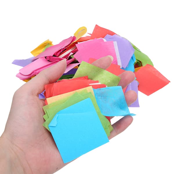 Firkantet konfetti farve glitter pailletter fest bryllup drys del dekoration tilbehør 5cm