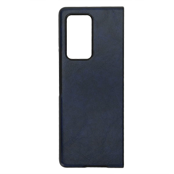 Mobilt läderfodral för Samsung Galaxy Z Fold 2 skyddande fodral AntiFall-fodral (Blå )