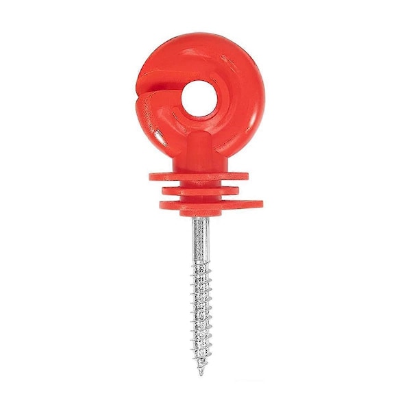 Elektrisk hegnisolator, skrue-i-isolator, 50 stk., A
