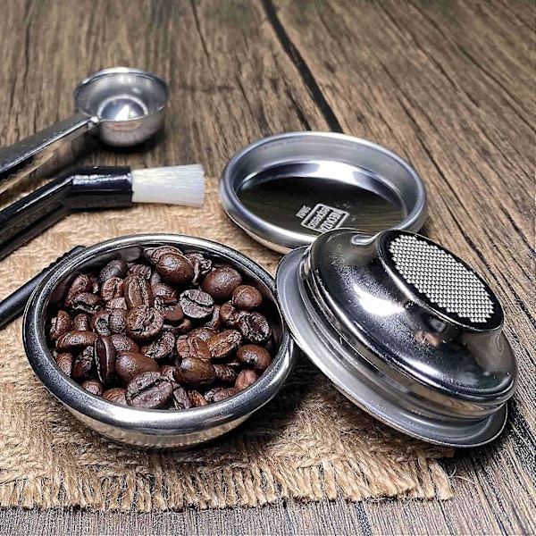 51 mm:n suodatinkori 1/2/4 kupille pohjattomalle espressokahvinkeittimelle