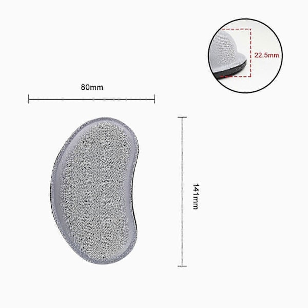Kärlekshjärta Mus Handledsstöd Ergonomisk Smärtlindring Halkfri Elastisk Mjuk Bekväm Dator Mus Handledsstöd Kudde PC Tillbehör Svart