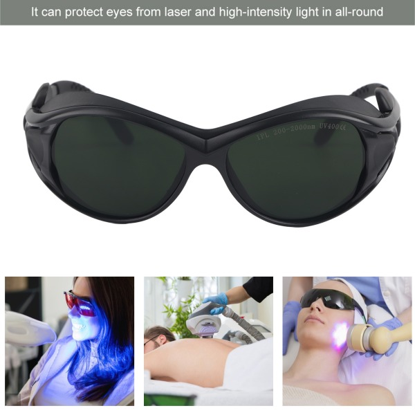 Beskyttende laserbriller - 200nm-2000nm lette sikkerhedsbriller
