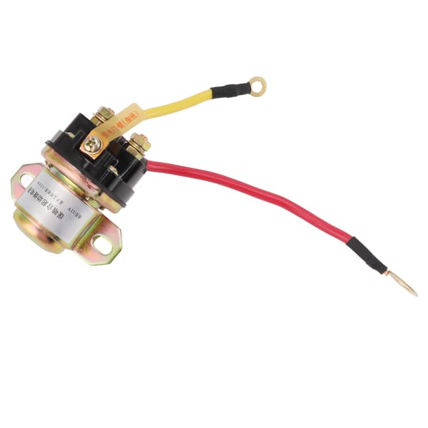 Motorstarterrelæ 12V 150A Højeffekt Kobber ABS Deceleration Motorrelæ til Bil Båd Generatorer