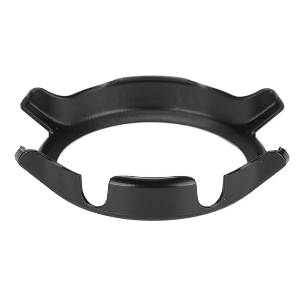 Smartwatch Protector Fuld Kant Kofanger Stødsikkert Etui Plastik Cover til Realme S Watch Sort