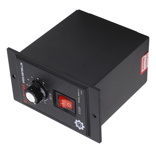 DC Motor Hastighetskontroller 220V AC Inngang 90V DC Utgang Motor Regulator Kontrollbryter 500W