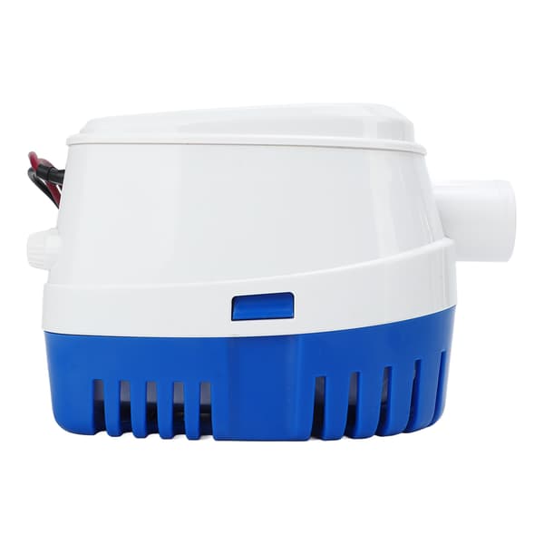Automatisk dränkbar båtlänsningspump 12V plastbåttillbehör med flottörbrytare 1100GPH