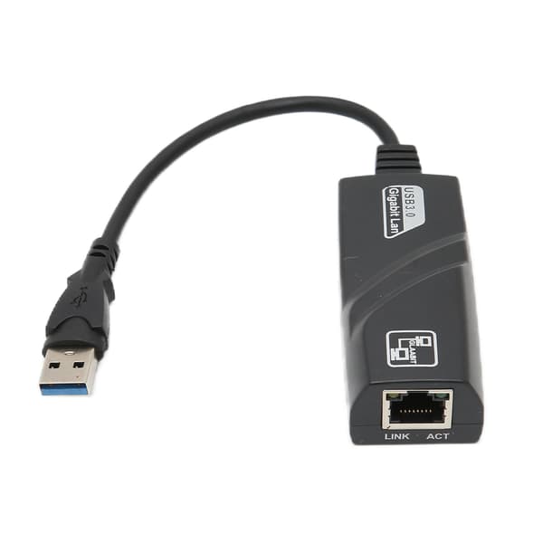 Gigabit Ethernet-adapter USB3.0 till RJ45 Auto MDIX Full Duplex Half Duplex Bred kompatibilitet Trådbunden Ethernet-adapter