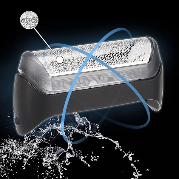 Reservedele til barberhoved til Braun 10b/20b serie 1 190 180 170 Cruzer, sort