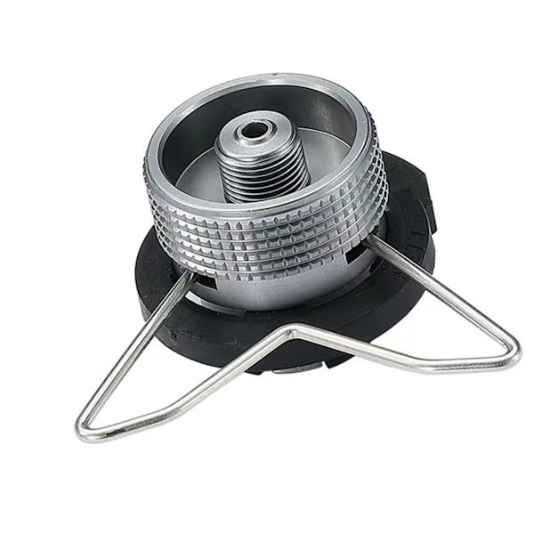 Camping Gassadapter Kassett Gassadapter Godt Forseglet for Utendørs Piknik Camping Grill for Lang Tank Z10 Med Holder