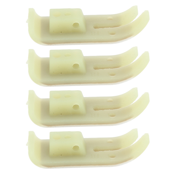 20 set pressarfot i plast, bärbar pressarfot, set med skruvar, fjädrar, symaskinpressarfot