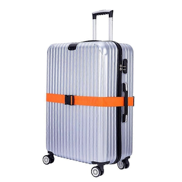 Bagageremmar för Resväskor, 4-Pack, Orange