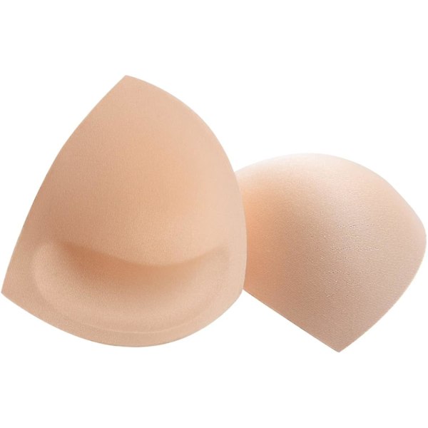 Bikinitriangel med push-up-puter, sett med 3 i svart
