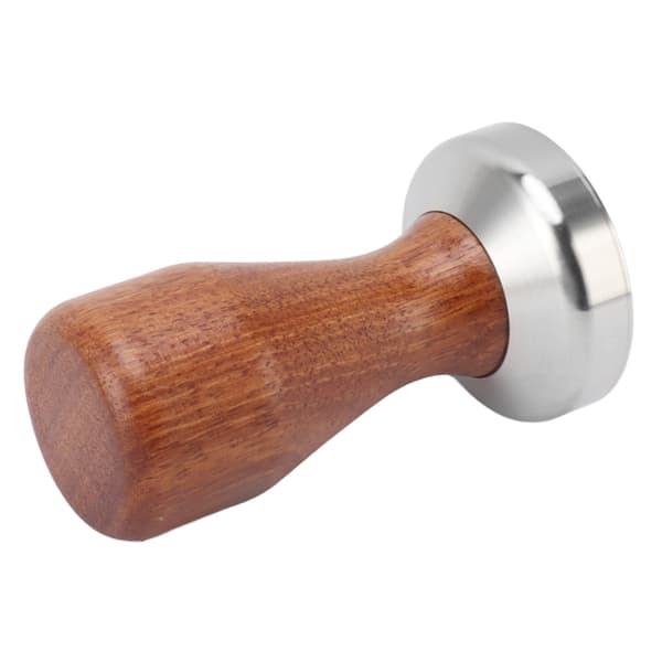 Kaffetamper Multifunktionel 304 Rustfrit Stål Flad Base Kaffepulver Bønne Pres Hammer til Kaffefremstilling 51mm/2.01in