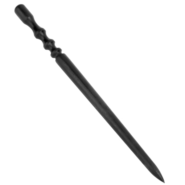 Black Wood Leathercraft Edge Burnisher Lær polert slipeverktøysett (slankt rundt hode)
