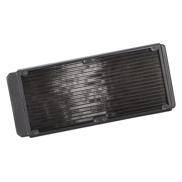Vandkølingsradiator 18 rør 1 bar tryktest CPU vandkøler med G1/4 gevindgrænseflade til 12 cm blæsermontering