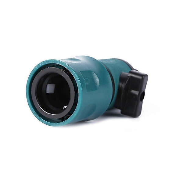 2 Hurtige Havekoblinger 13 mm (1/2), Haveslangekobling, Haneadapter til 1 Ventiludtag, Hurtig og Nem Tilslutning