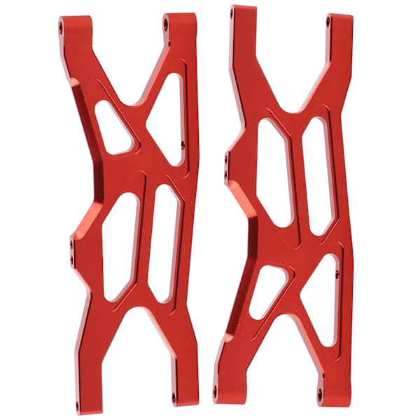 1 par aluminiumlegering bagerste nedre svingarm tilbehørsdele passer til ARRMA 1/10 RC bilrød