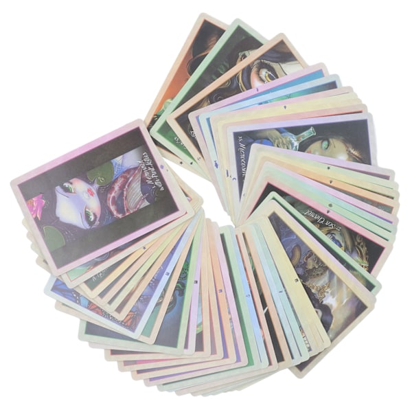 44 kpl Tarot-kortit Interaktiivinen peli Tulevaisuuden ennustaminen Ennustaminen Paperikortti juhliin kokoontumiseen