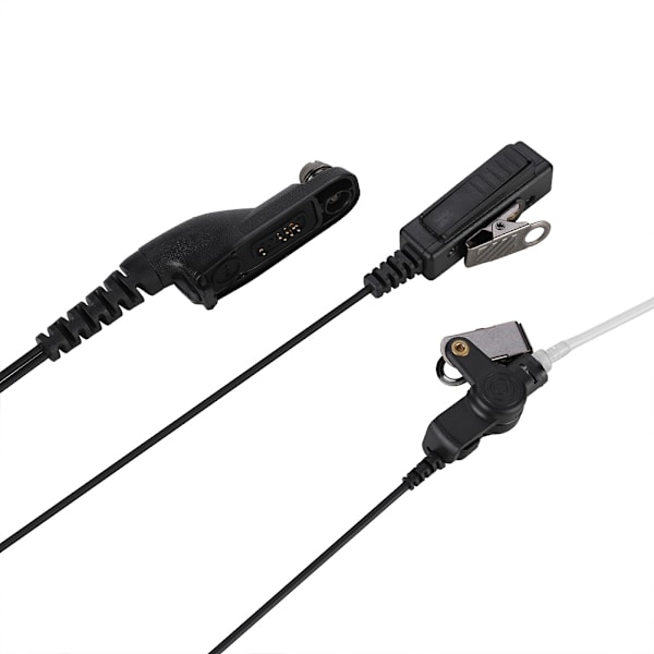 Hörlursmikrofon med luftslang för CB-radio MTP850S MTP830S Walkie Talkie-tillbehör