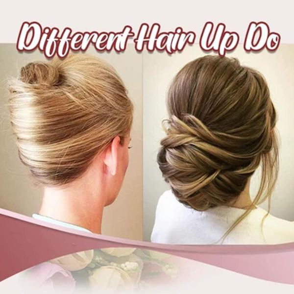2st Quick French Twist Hårnål Kvinnor gör-det-själv-hårstyling Updo Bulle-kamklämmor