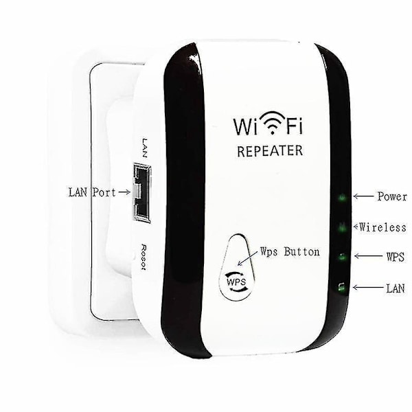2022 Ny 500m Trådløs WiFi Router 4G 5G 300Mbps Aikeco AU Stik