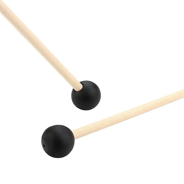 1 Par Gummi 29.6mm Xylofon Trommestikker Instrument Slaghammer