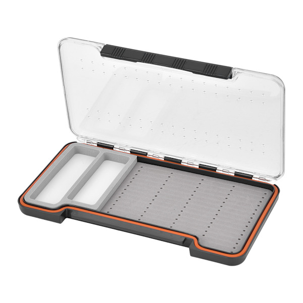 Transparent Flue Lure Box Magnetic Bait Opbevaringskasse Container Organizer FiskedeleL