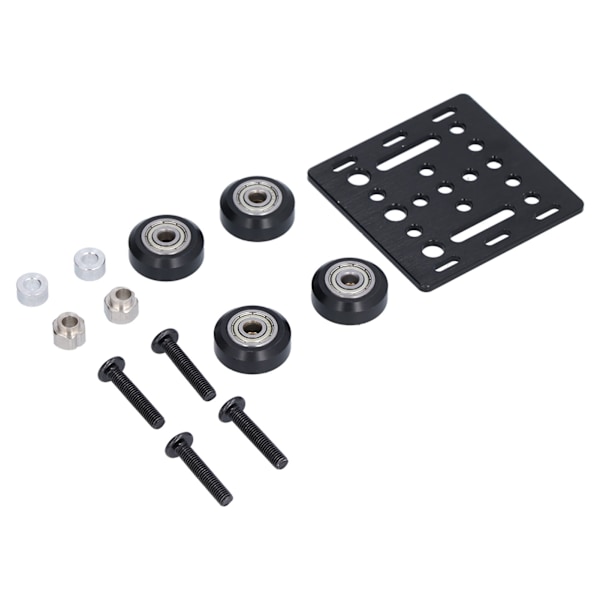 Gantry Plade Aluminium Legering Konstruktion med Remhjul 3D Printer Tilbehør Sæt Kit