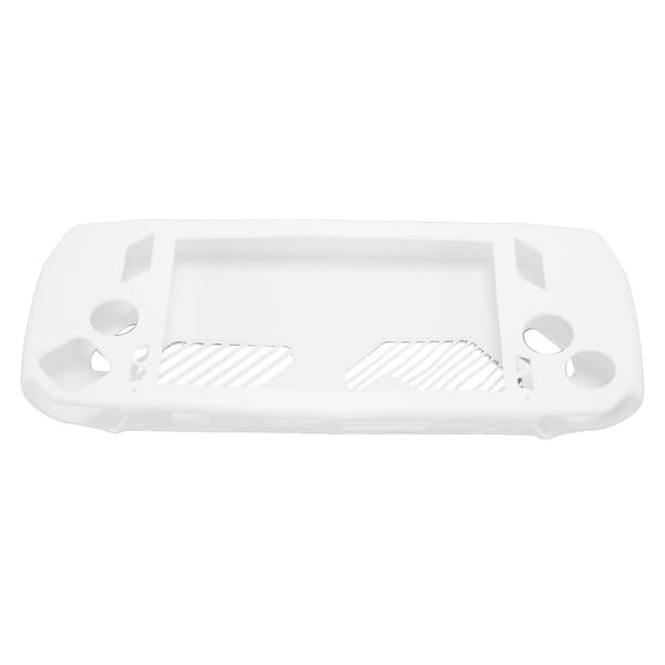 Spelkonsol Skyddsfodral Silikon Mjukt Skyddsfodral för Asus Rog Ally med Rocker Cap Vit