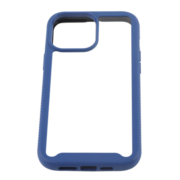 Mobiltelefonfodral Stötsäkert Telefonskyddsfodral för IPhone 13 Pro Max Skydd Mörkblå