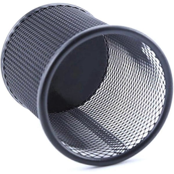 Penalhus Sort Metal Tråd Blyant Kop Penalhus Pen Holder Skrivebord Organisering Blyantholder Pen Organizer