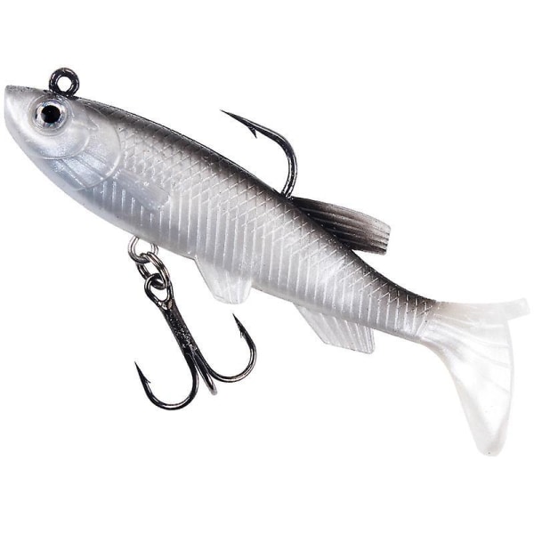 Black Bass Fishing Lure Sæt - 5-delt sæt til ørred-, gedde- og ferskvandsfiskeri
