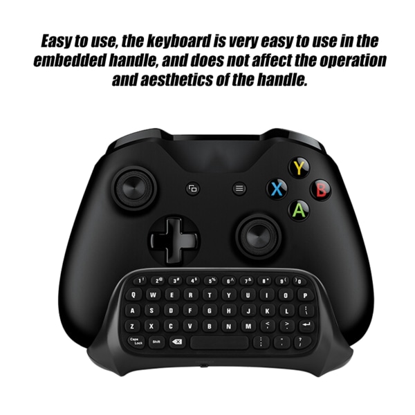 Mini Wireless Controller Tastatur Controller Trådløst Chat Keyboard til Xbox One