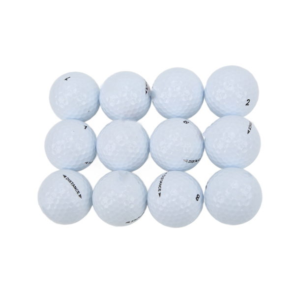 12 stk/boks Dobbeltlags golfball Golf Swing Putting Treningsball Langdistanse