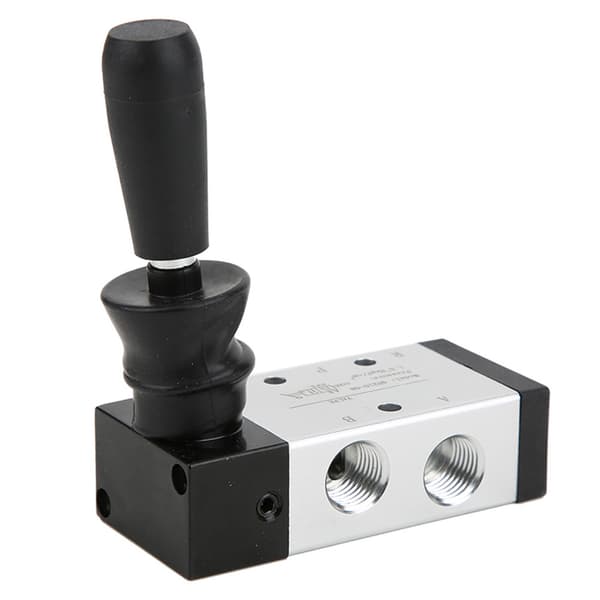 Pneumatisk Manuel Styreventil 5 Porte 2 Positioner Håndgrebsventil 0~0,8Mpa (4H210-08)