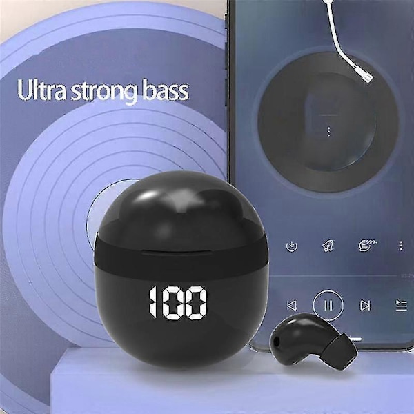 SK18 Superbass Øretelefoner TWS Trådløst Bluetooth Headset med Mikrofon Smart Touch Hodetelefon Støyreduksjon