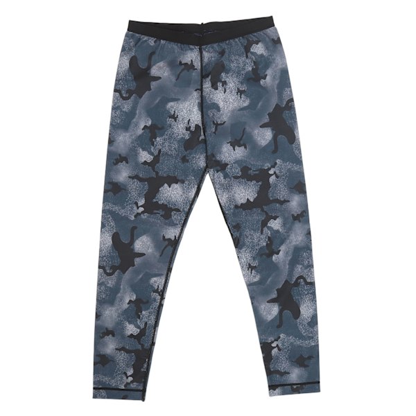 Herr Bastu Shorts Hög midja Värmeavskiljande Korta Leggings Blå Sanua träningsbyxor