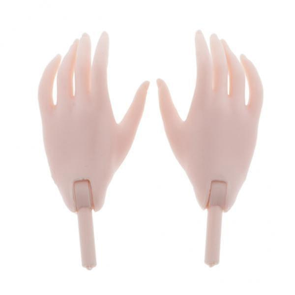 3 x 1/4 BJD Articulerade Händer för BJD Dollfie DOD MSD 43cm Dockor Rosa