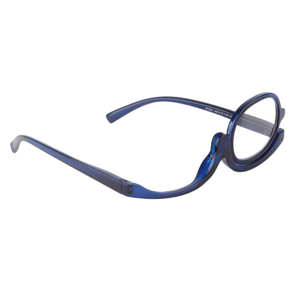 Forstør øjenmakeup briller Enkeltglas roterende briller Kvinder Makeup Essential Tool #4